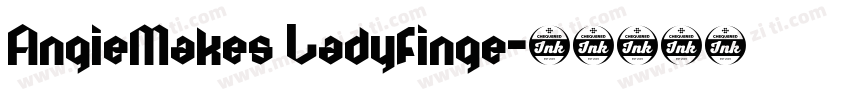 AngieMakes Ladyfinge字体转换